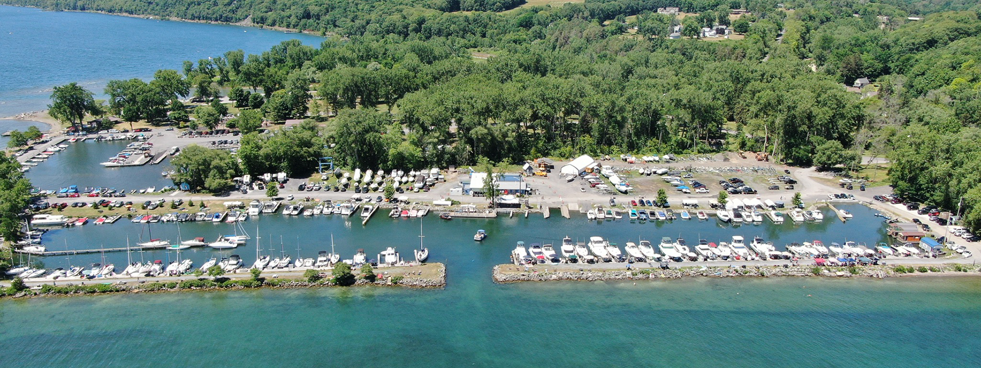 Kelley Marine Center on Cayuga Lake