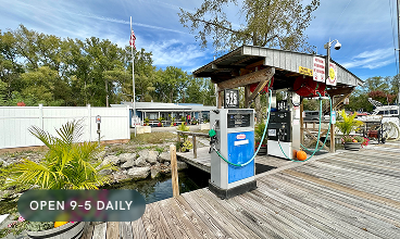Public Gas Dock Open 9 5 Daily at Kelley Marine Center
