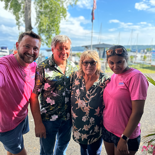Kelley Marine Center marina on Cayuga Lake